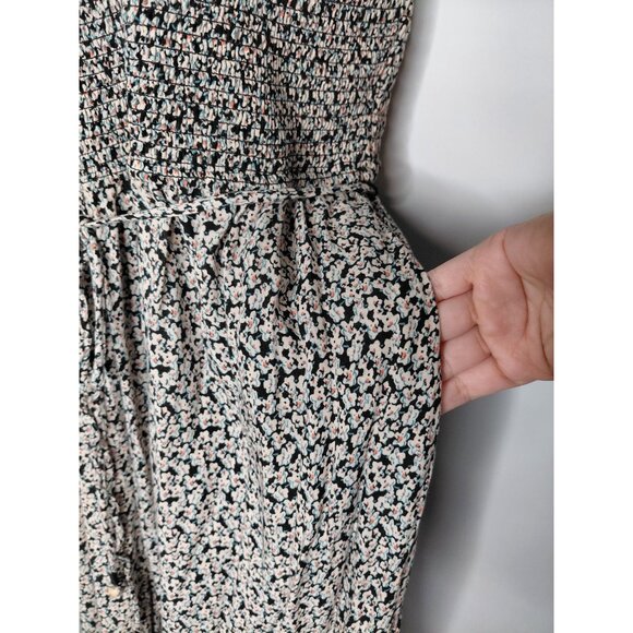 Boohoo Free People Little Of Your Love Wide-Leg Jumpsuit with Pockets Strapless - Picture 9 of 13